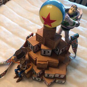 Walt Disney World Toy Story Buzz Lightyear Woody Popcorn Bucket Christmas Merch